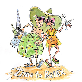 Парочка на отдыхе