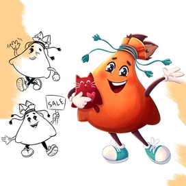 Бренд-Персонаж для мастерской плюшевых игрушек