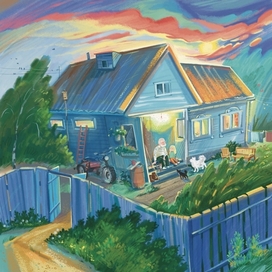 Иллюстрация к стихотворению Ирины Алымовой