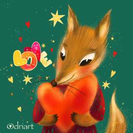 Сердечная лисичка 