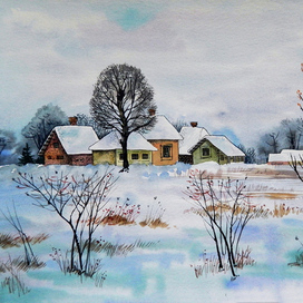 Морозный день