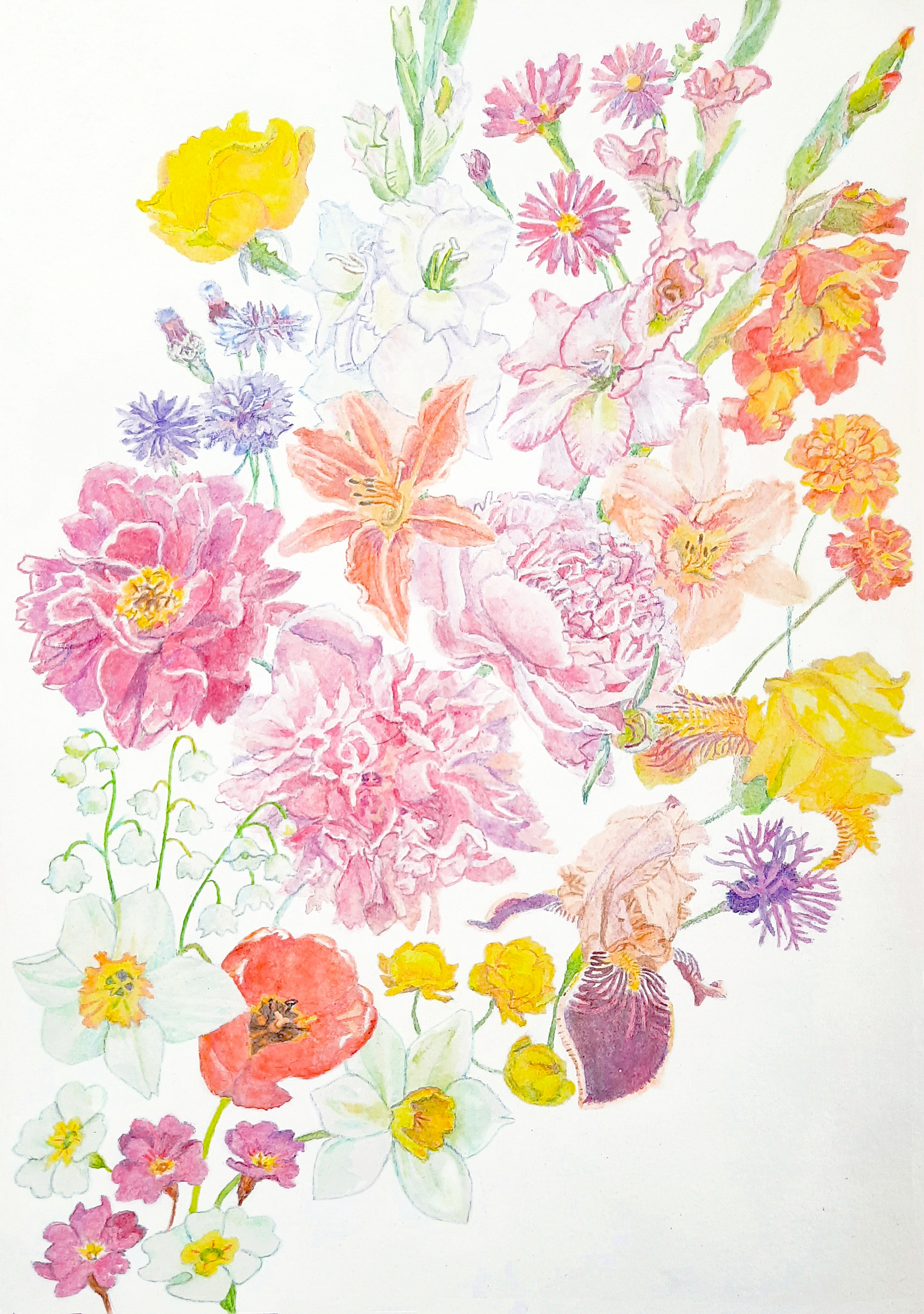 Всё лето на даче в одной картине