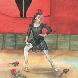 Иллюстрация к книге «Удивительные девочки России»