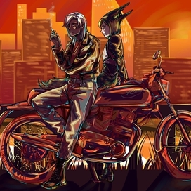 Мото Сайно и Тигнари 