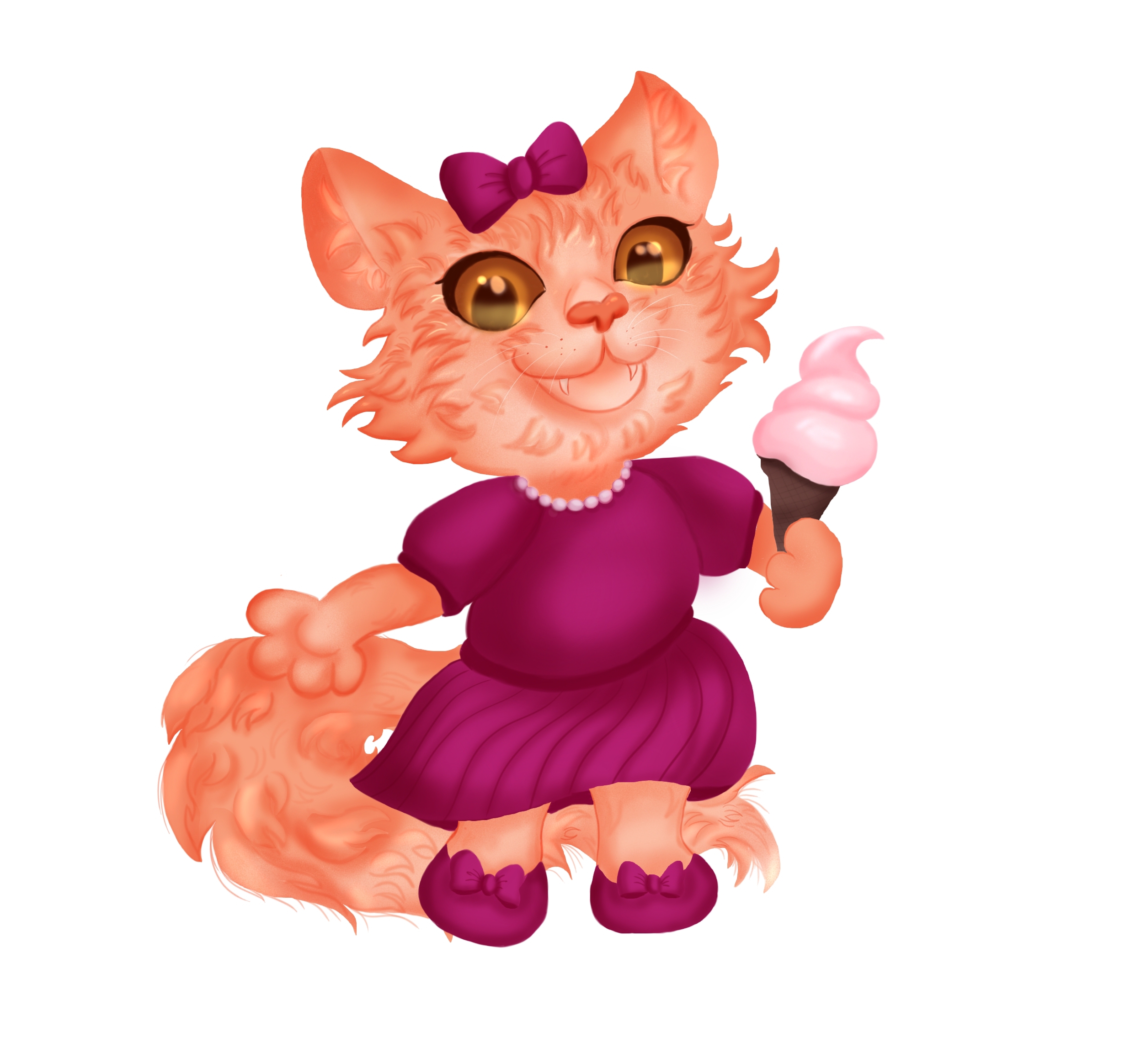 Кошка Ириска