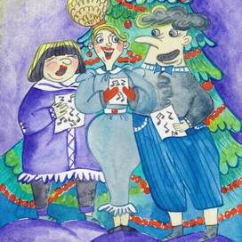 Колядки под Рождество