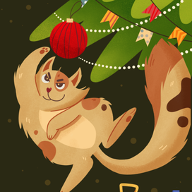 Новогодняя иллюстрация