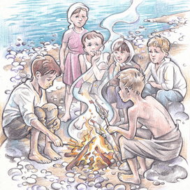 Конь с розовой гривой