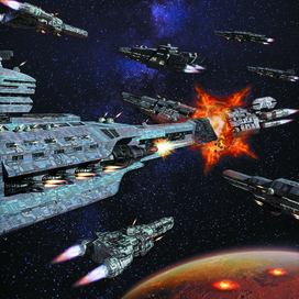 Обложка для фантастической книги