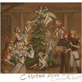 Новый год в Мондштадте