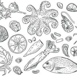 морские деликатесы