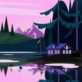 Векторный пейзаж