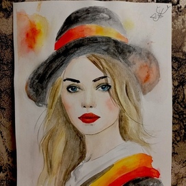 Немецкая акварельная 