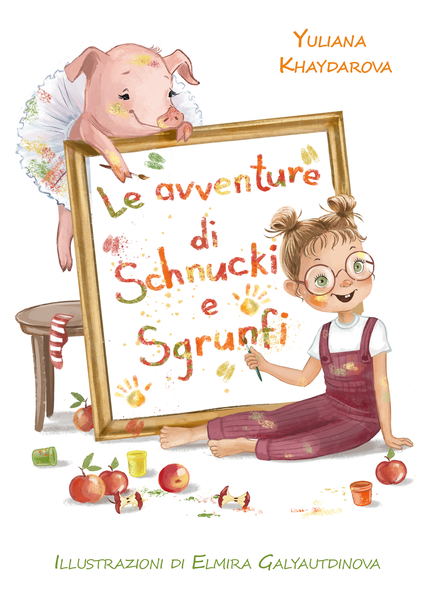 Иллюстрация к книге Ю.Хайдаровой "La avventure di Schnucki e Sgrunfi"/ "Приключения Шнуки и Сгрунфи"