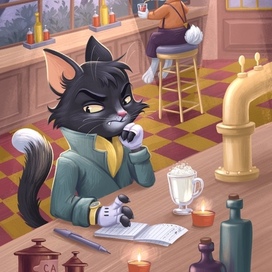 Иллюстрация для издательства Феникс-Премьер. 2026. Агенство «Не твоих собачих дел!»