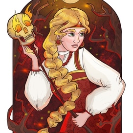 DTIYS по арту RAIN: Василиса Прекрасная