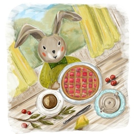 Чай и пирогом