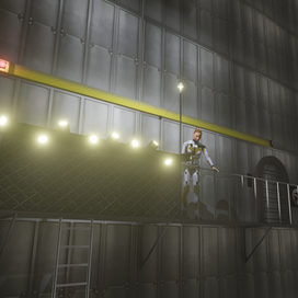 Ангар взлетно-посадочный, персонаж, костюм