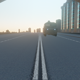 Город на другой планете, здания, архитектура