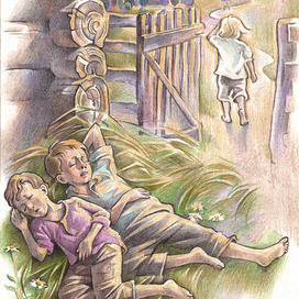 Мальчик в белой рубахе