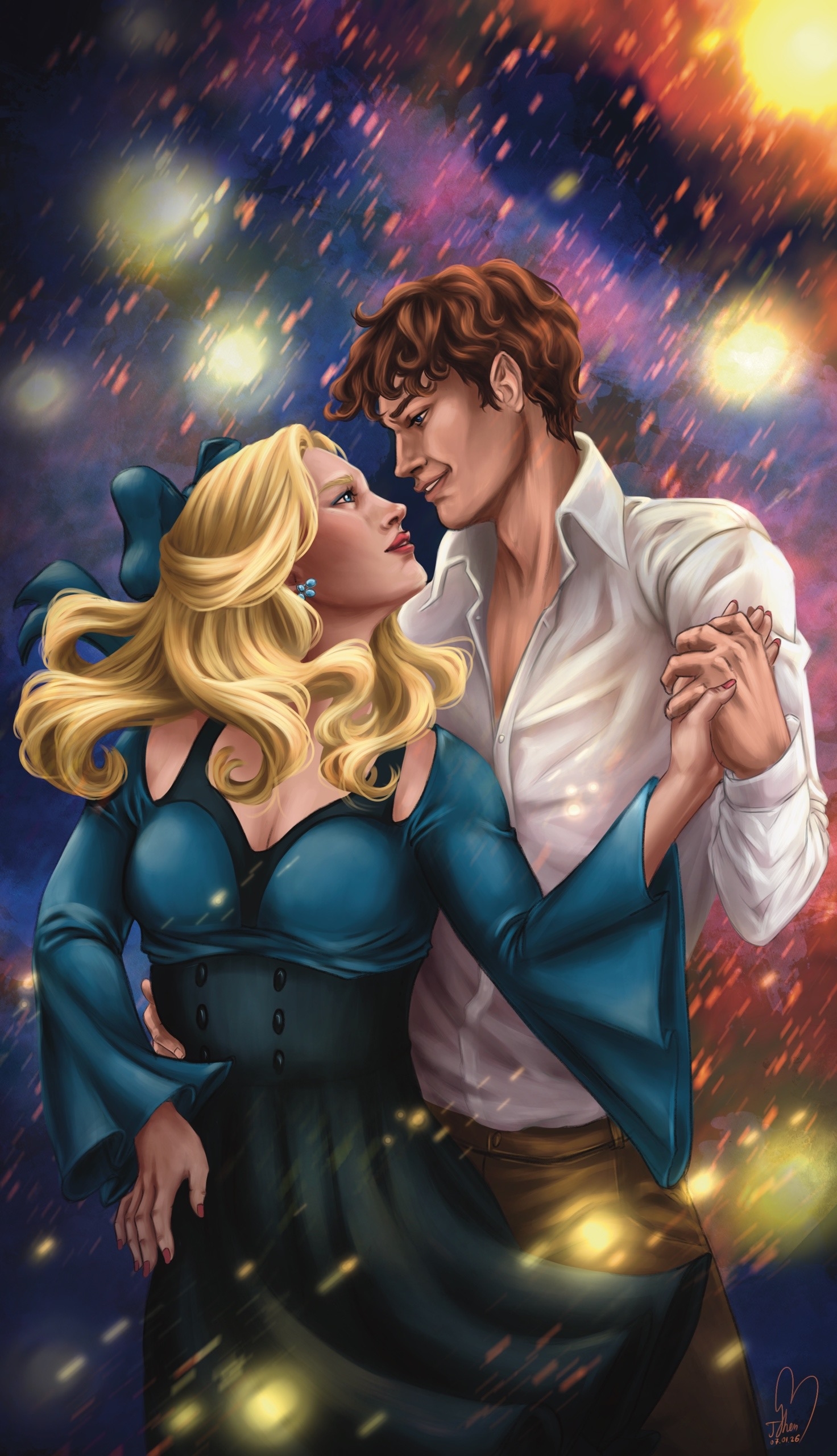 Танец и взгляд нежности