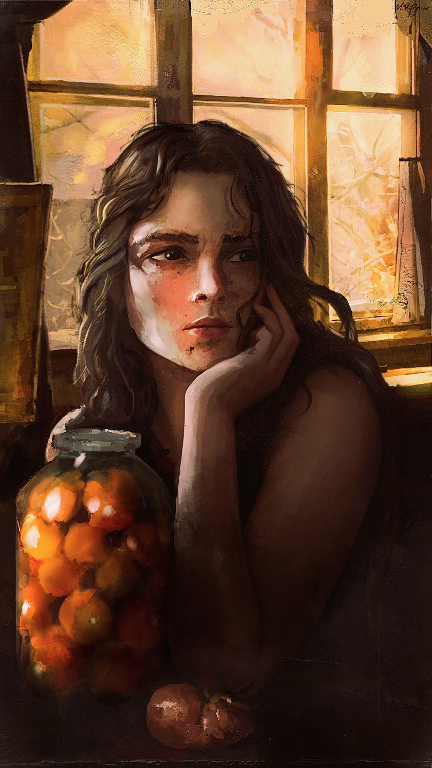 "Девушка с помидорами"