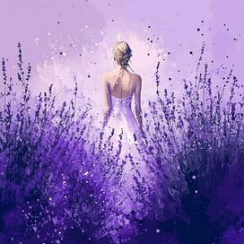 Лавандовое поле