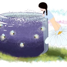 летняя иллюстрация