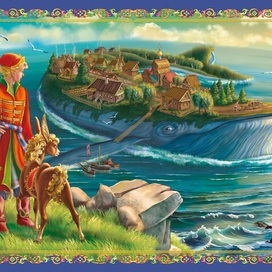 Чудо-юдо рыба-кит. Разворот