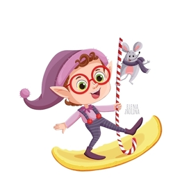 Эльф и мышонок