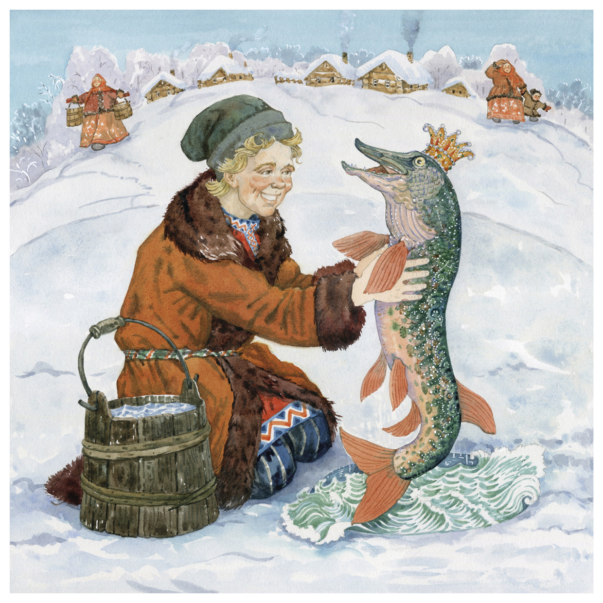 К сказке "По щучьему веленью"