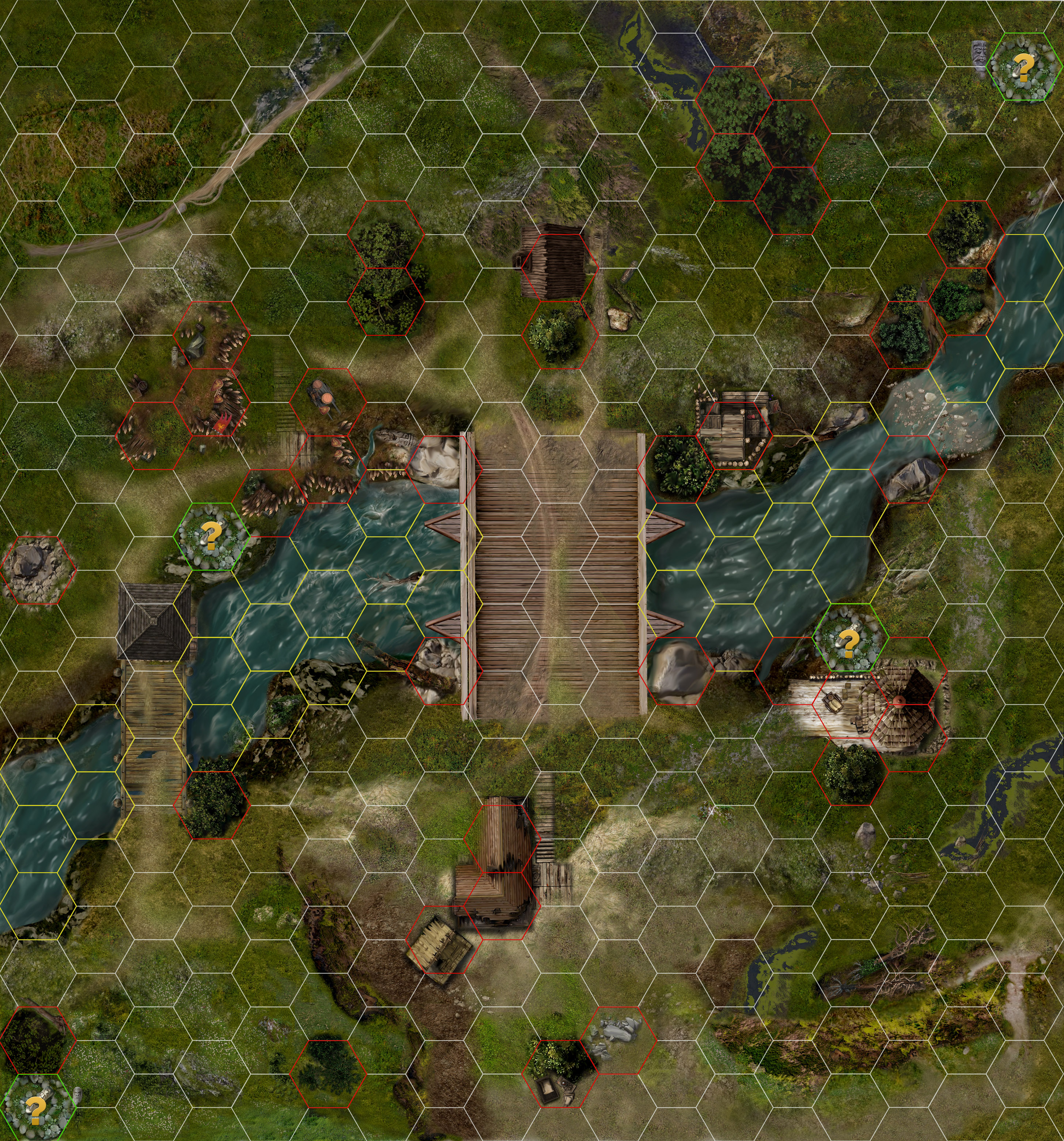 Игровое поле для настольной игры