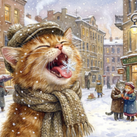 Ловля снежинок