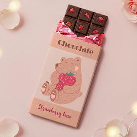 Персонаж на упаковку шоколада