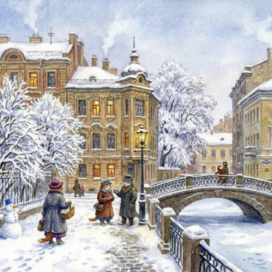 Снежная улица