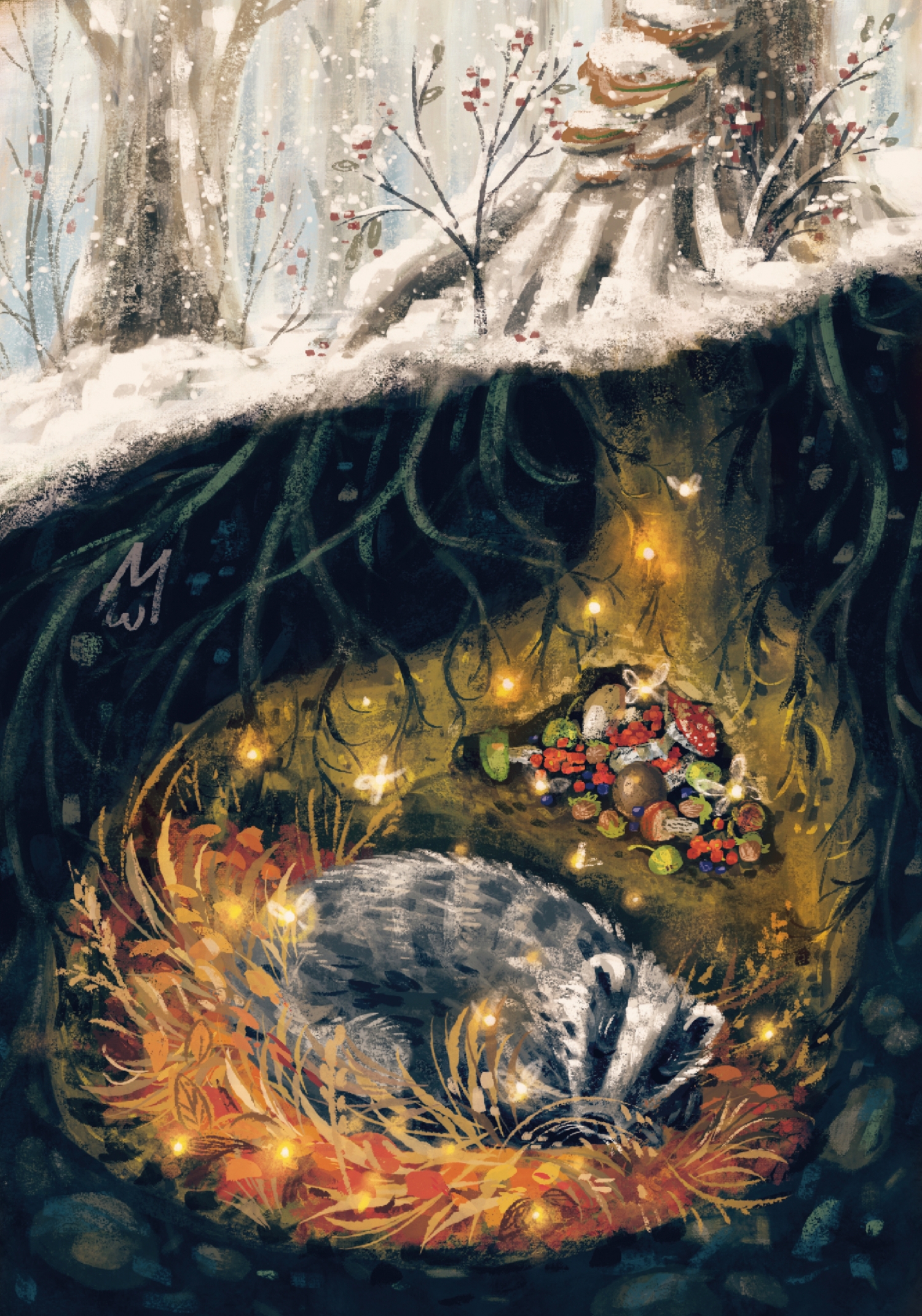 Открытка на "День норы"