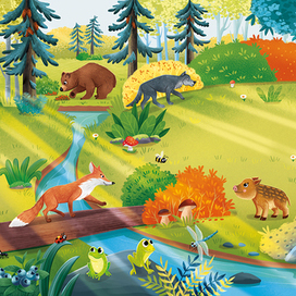 Кто как говорит - лес