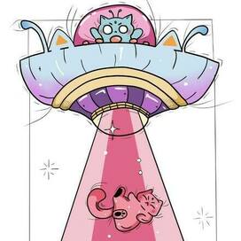 Коты пришельцы 