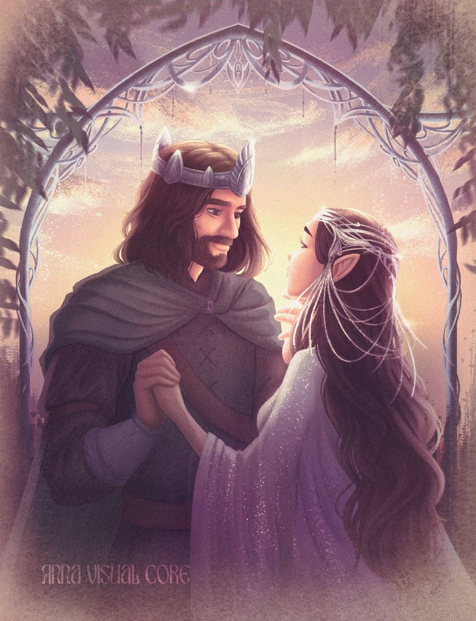 Арвен и Арагорн