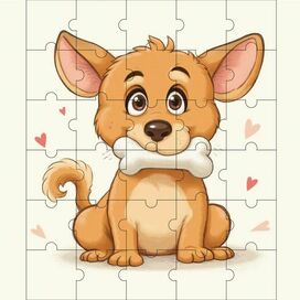 Пазл "Корги"