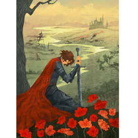 Иллюстрация для книги «Возвращение на путь героини» для издательства «Бомбора». 