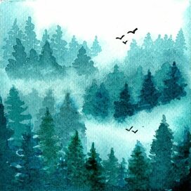 Туманный лес