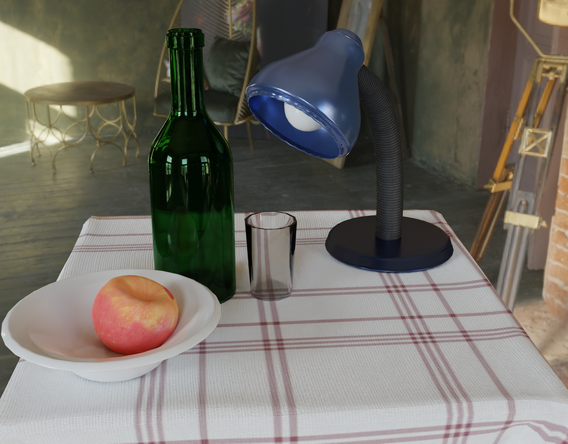 натюрморт blender