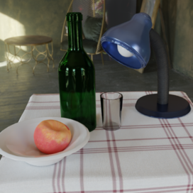 натюрморт blender