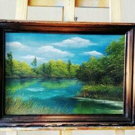 Пейзаж маслом