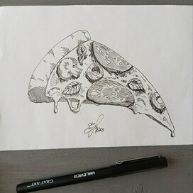 Кусочек пиццы