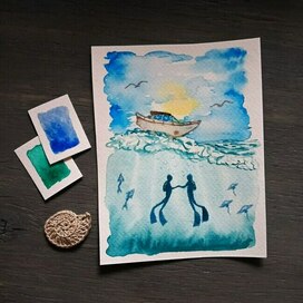 Дайверы - к книге Лены Лукьяновой