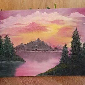 Лиловый закат