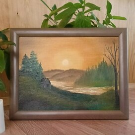 Холмы у речки