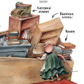 Книжная лавочка для мышки 